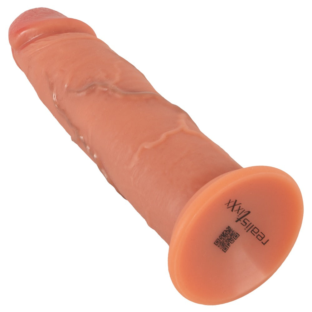 Real Skin dildo med 18,5 cm indføringslængde