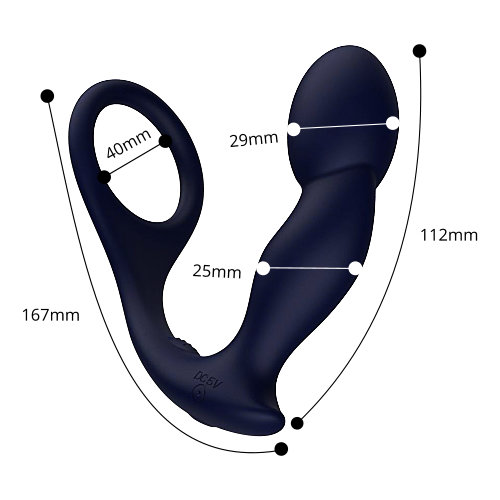 Rev-Pro remote prostate massager til P-spot stimulation