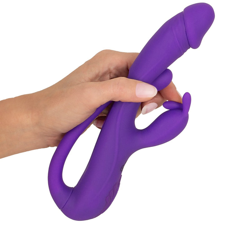 Sweet Smile Rabbit Vibrator med G-punkt og anal tickler
