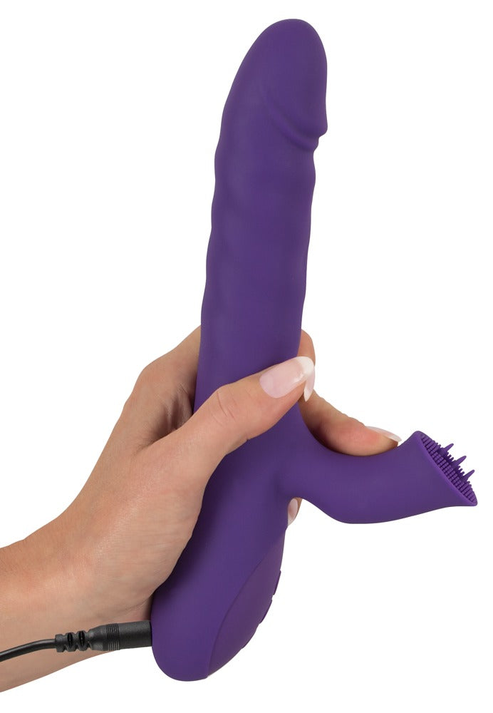 Sweet Smile rabbit vibrator med thrusting og rotation