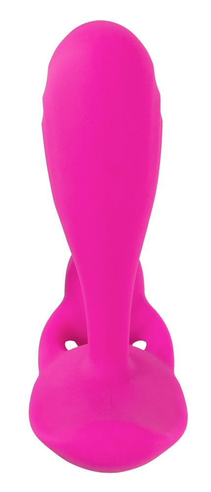USB-genopladelig vibrator med fjernbetjening