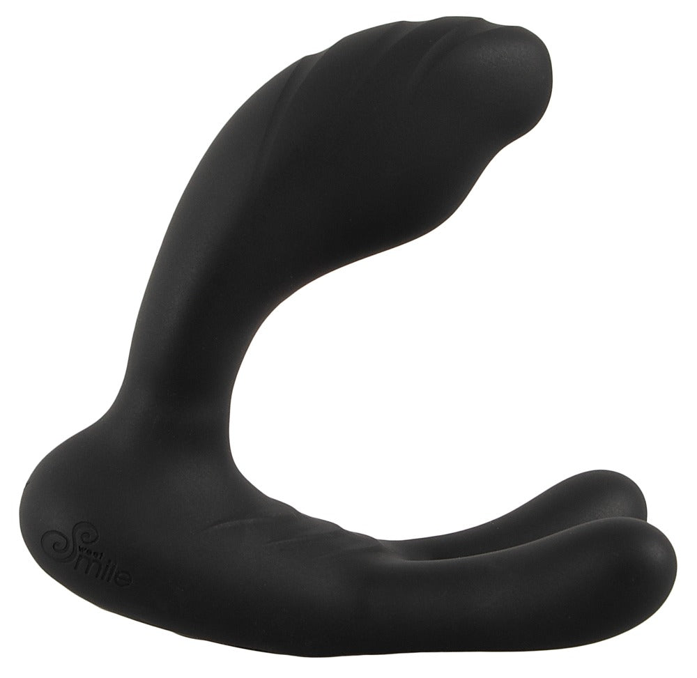 Vandtæt fjernbetjent vibrator til intern og ekstern stimulation