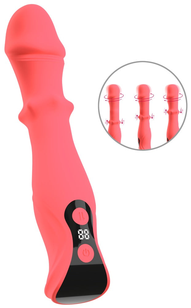 Intern vibrator med LED-display og separat styring