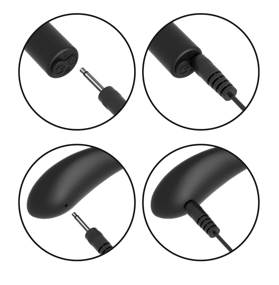 Fjernbetjent vibrator i string med 10 vibrationsmønstre
