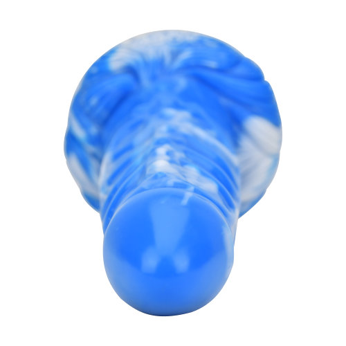 Fantasy dildo med markerede årer og detaljerede riller