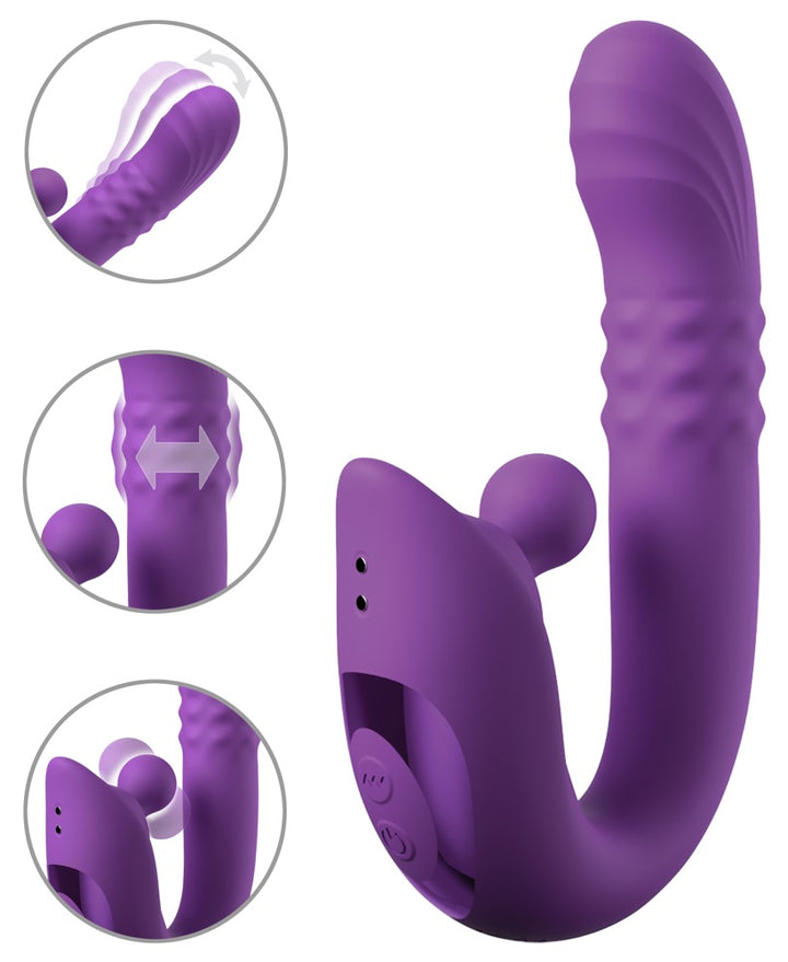 Fantasy For Her Harmoni Pro rabbitvibrator med 4 motorer