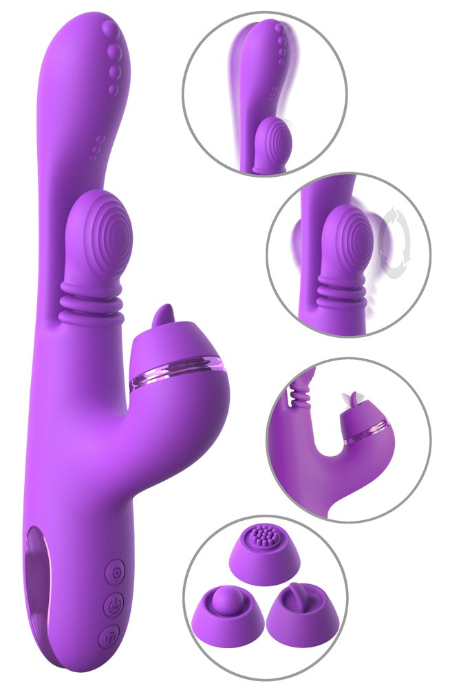 Fantasy For Her IntiMotion Pulse Pro rabbit vibrator med 4 motorer
