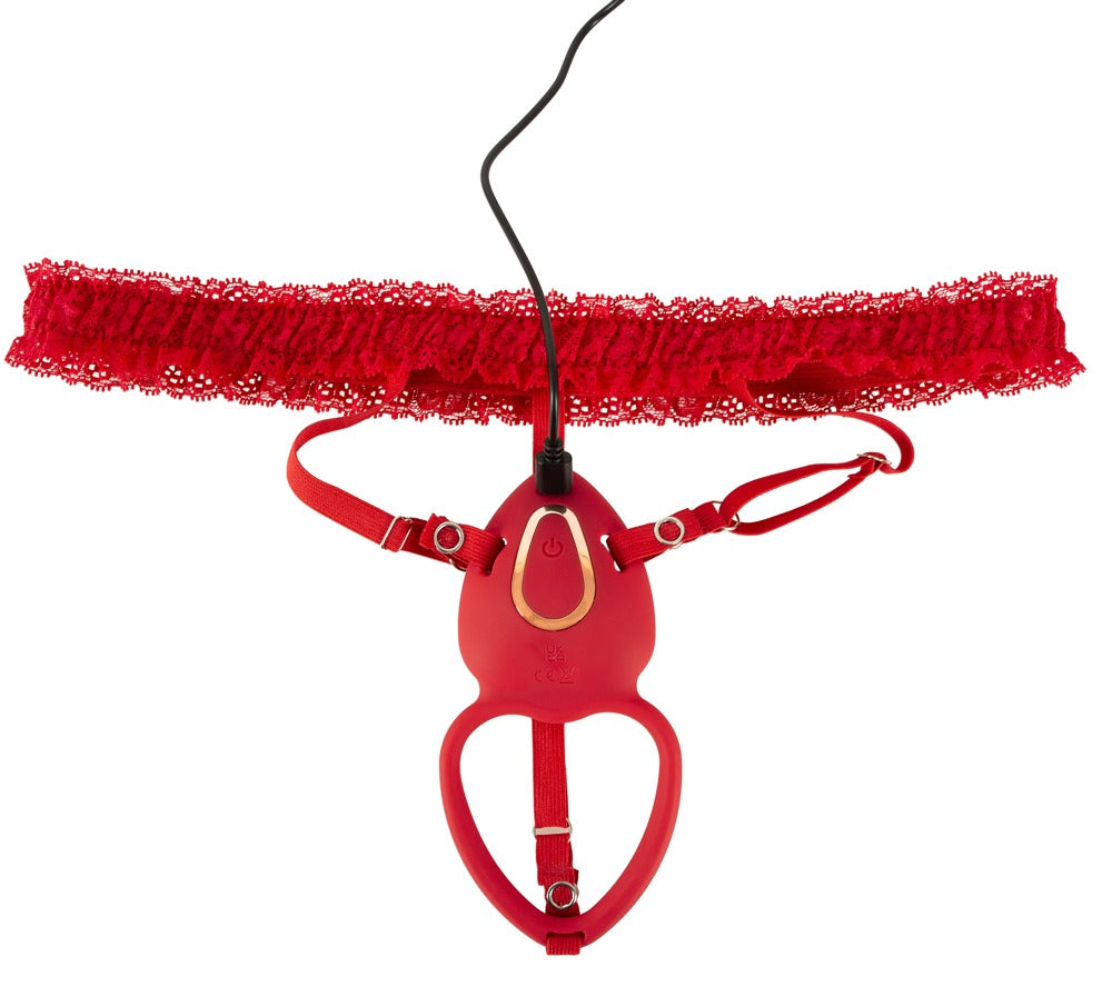 Fjernbetjent lay-on vibrator fra Your Strap-On Collection