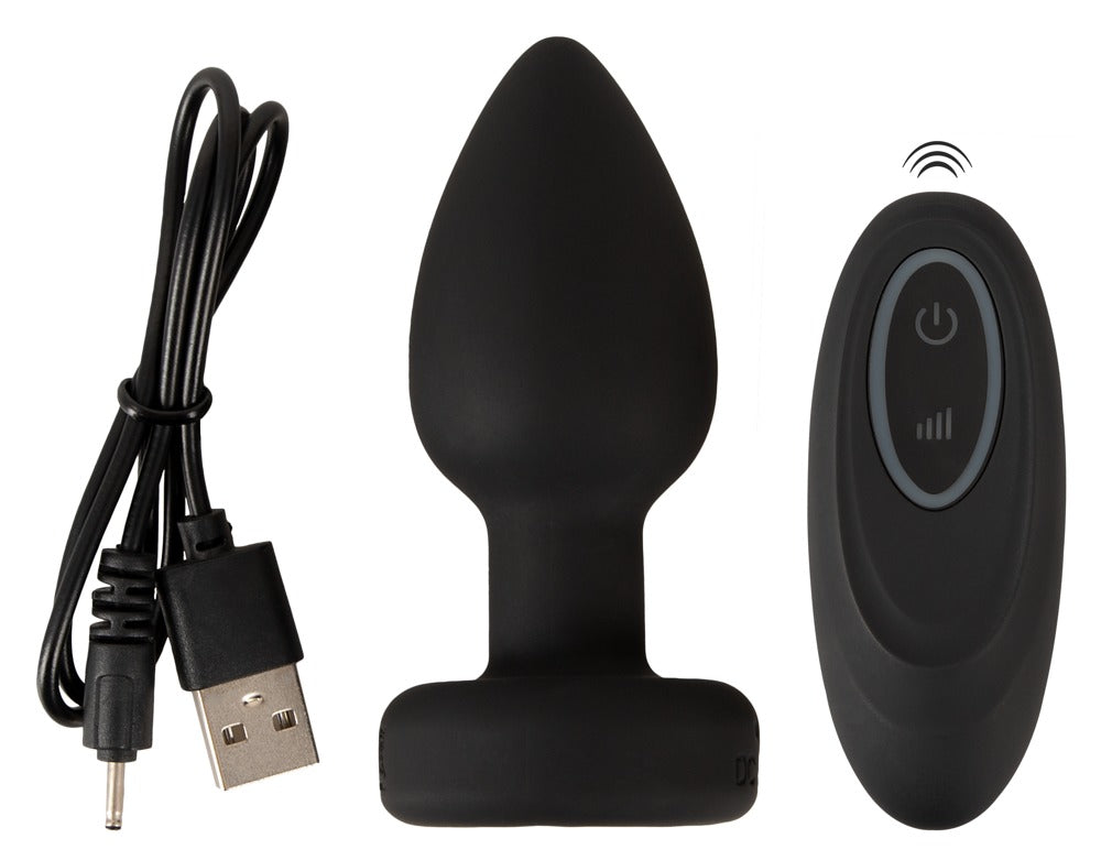 ANOS anal plug med 7 vibrationsmodes