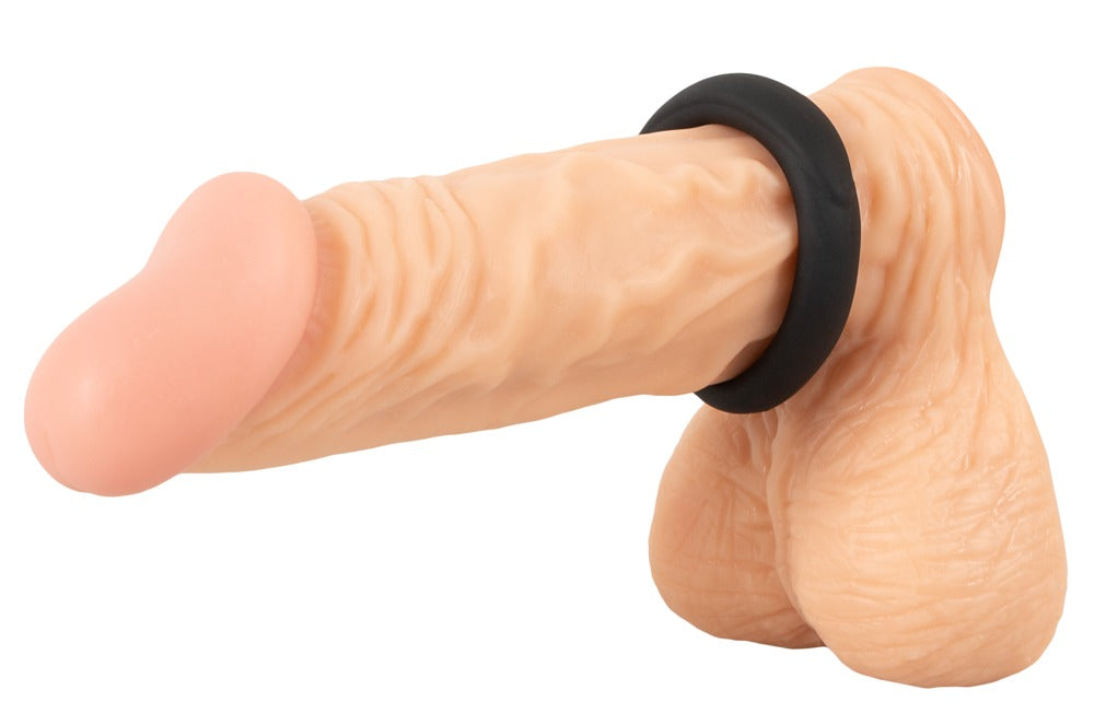 Blød silicone cock ring med 2,6 cm indvendig diameter
