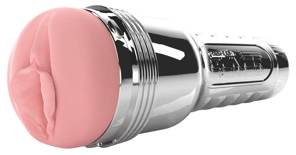 Rechargeable vibrating stroker med varme og Superskin-sleeve