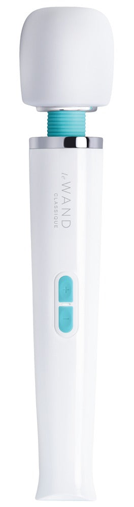 Genopladelig Le Wand vibrator med ergonomisk greb og dybe vibrationer