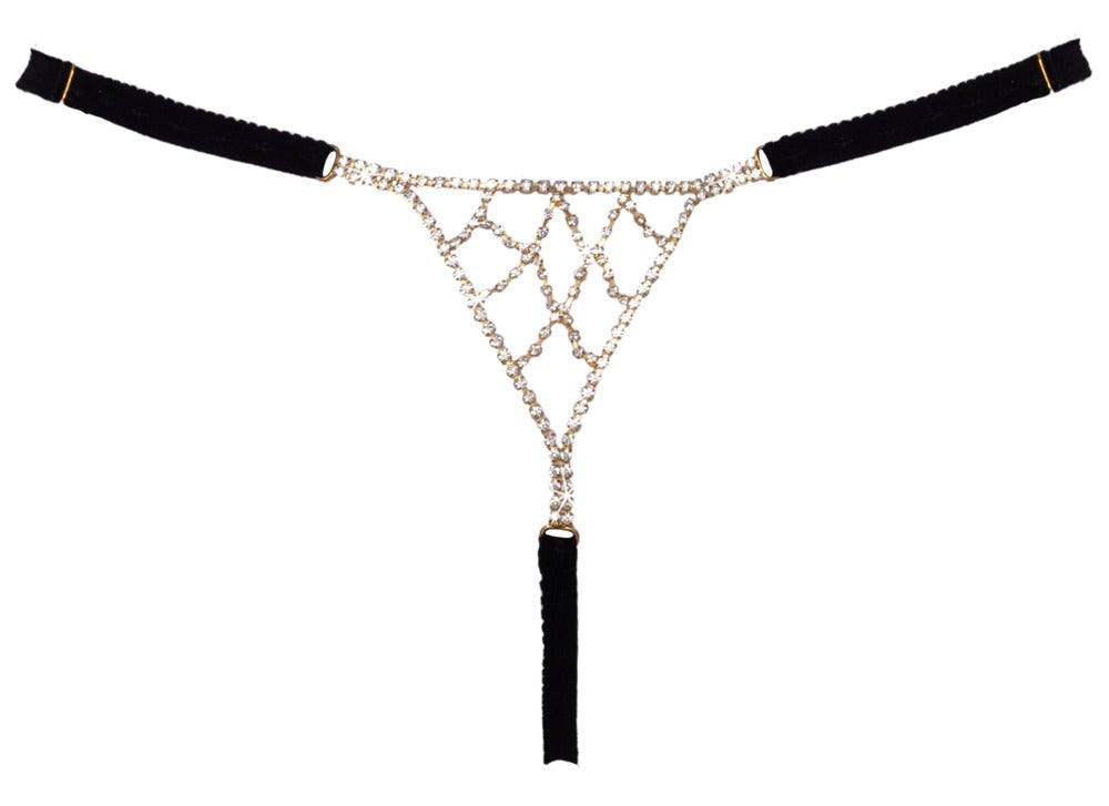 Cottelli LINGERIE string i blødt og strækbart materiale