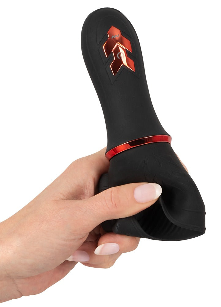 Kompakt glans vibrator til målrettet stimulation af glans og frenulum