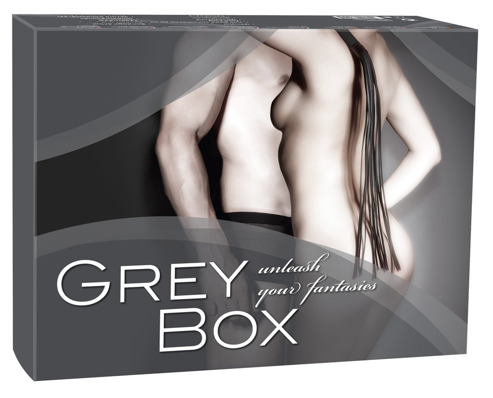 Grey Box 9-Piece Bondage &amp; Pleasure Set til par