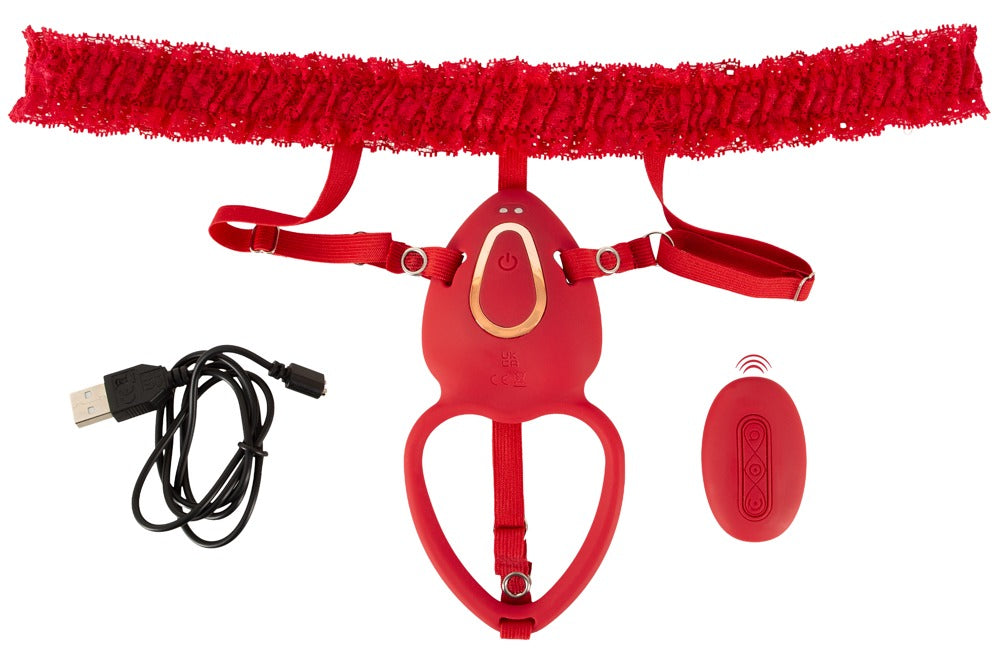 Hands-free klitoris vibrator med 10 vibrationsmønstre