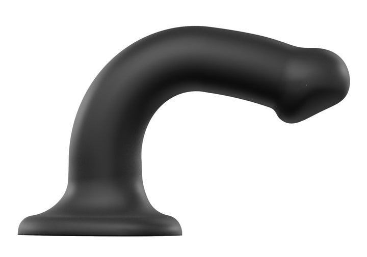 Semi-realistisk dildo med markeret top og stærk sugekop