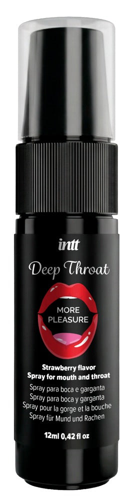 INTT Deep Throat oral spray med jordbærsmag 12 ml