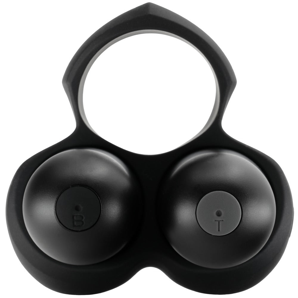 Hands-free penisvibrator med opbevaringspose og USB-C-kabel