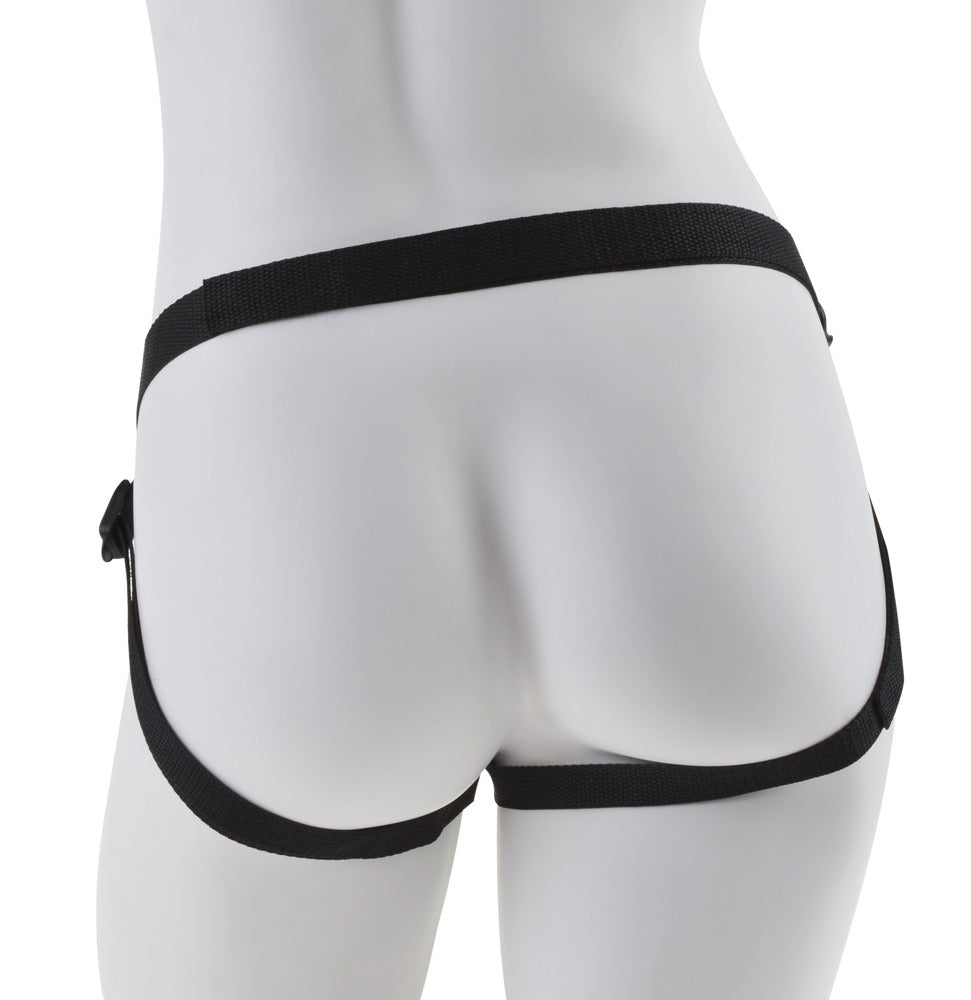 Elegant strap-on harness til pegging, rolleskift og parleg