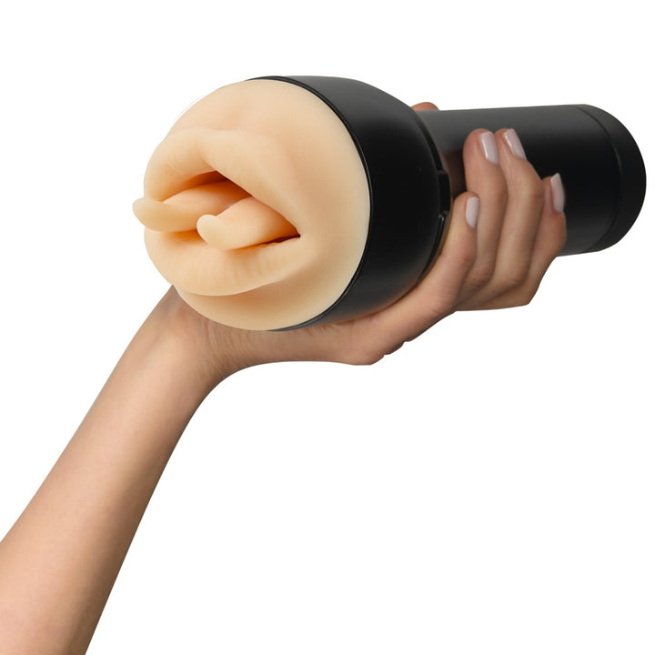 Kiiroo Feel Leigh Raven Mouth masturbator med realistisk mund-design