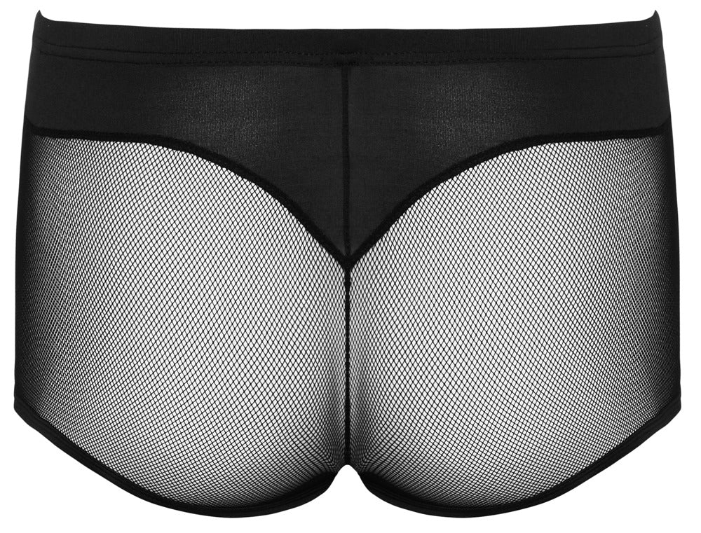 Svenjoyment pants med komfortabel stretch og diskret gennemsigtighed