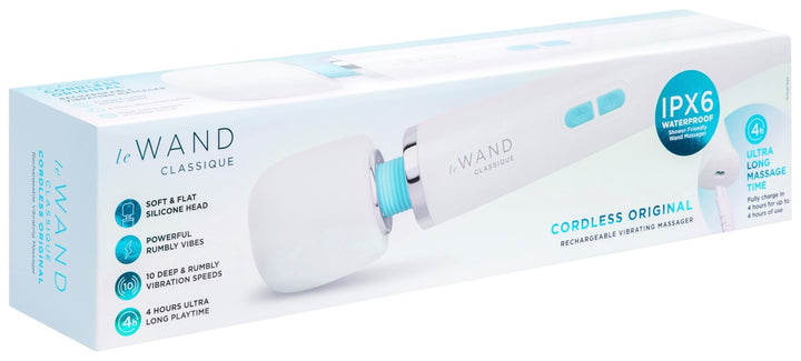 Le Wand Rechargeable vibrator leveret diskret fra Eterna Nordisk