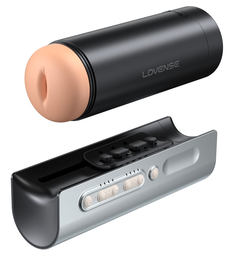 Automatisk male stroker med aftagelig sleeve og USB-C opladning