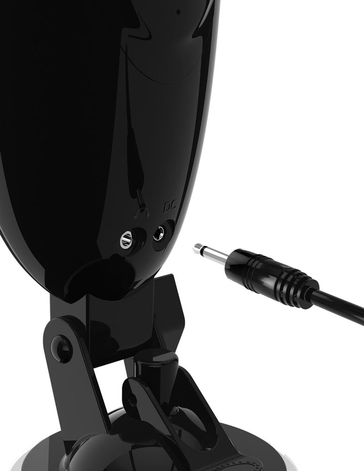 USB-opladelig masturbator med tekstureret indvendig tunnel