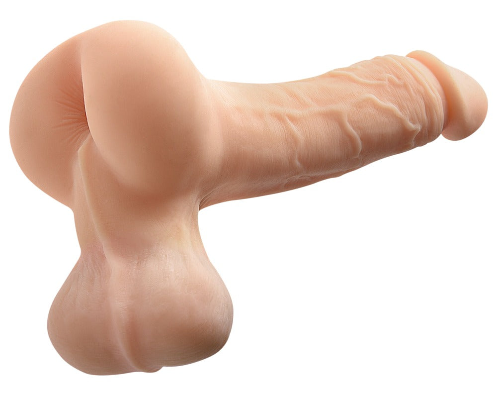 Realistisk masturbator sleeve til solo-leg og partnerleg