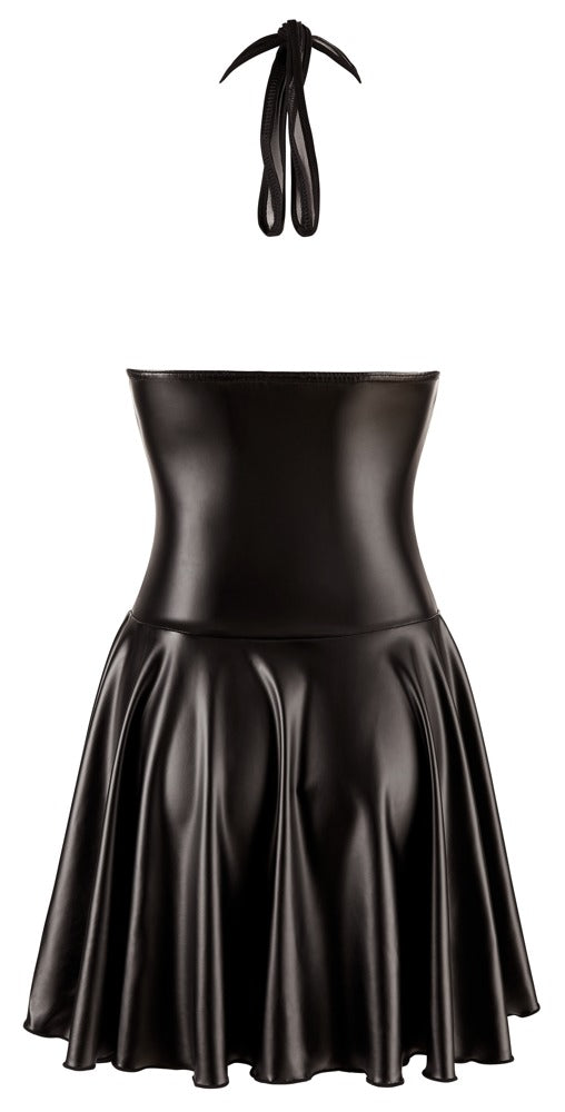 Transparent Noir Handmade-kjole set bagfra