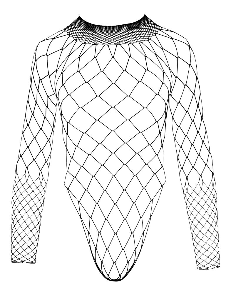 Sort fence net body til date night og intim styling