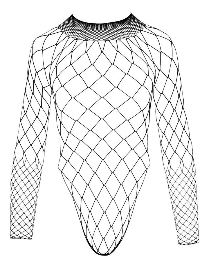 Sort fence net body til date night og intim styling