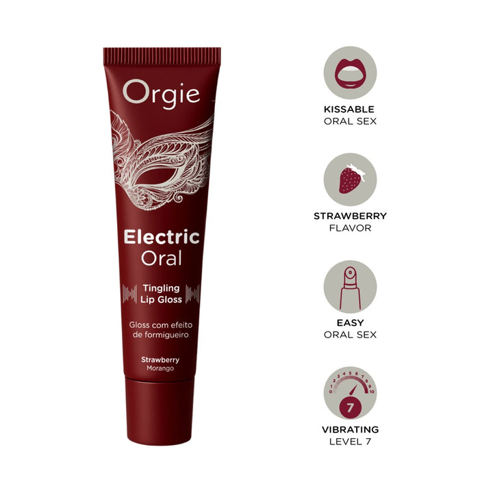 Orgie Electric Oral lip gloss med intensitet 7/10