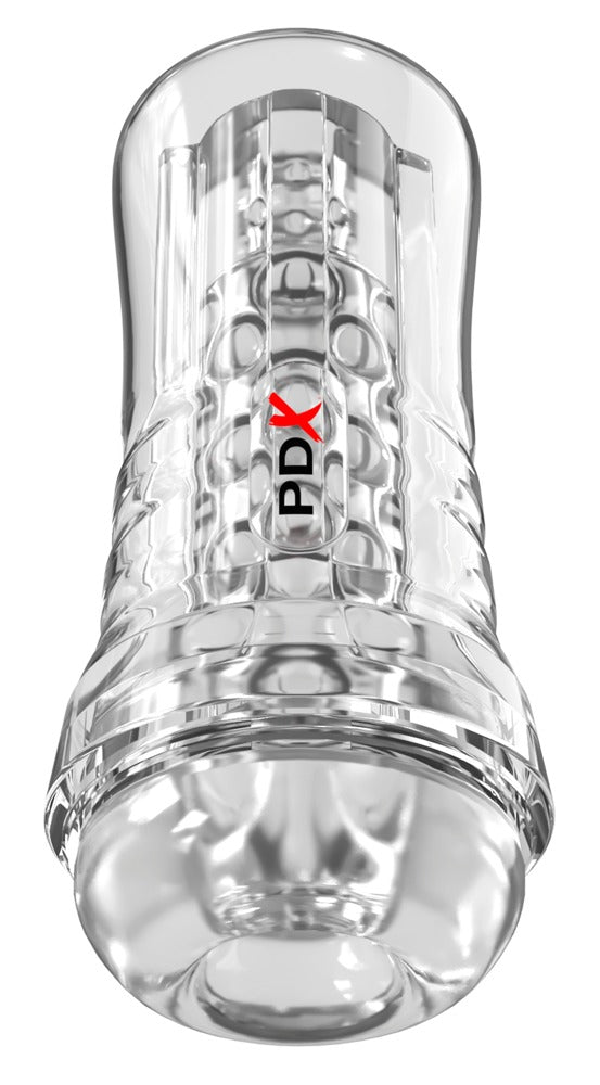 PDX Elite ViewTube Plus See-Thru EZ-Grip Stroker