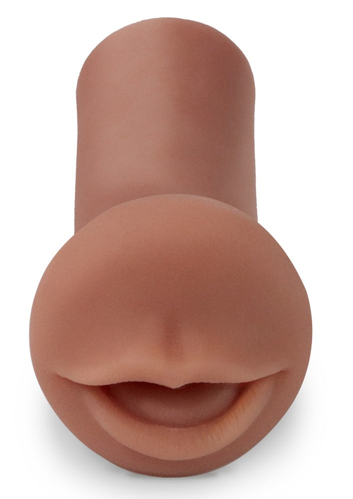 PDX Extreme Coed Cocksucker mund-masturbator i hudlignende Fanta Flesh-materiale