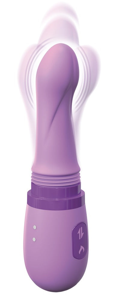 Thrusting vibrator med varme op til 40°C og separat funktionsstyring