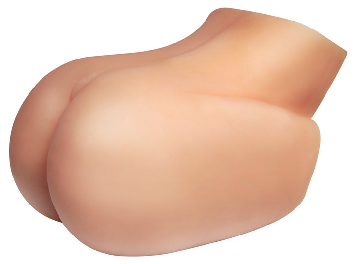 PET realistisk torso masturbator med to kanaler