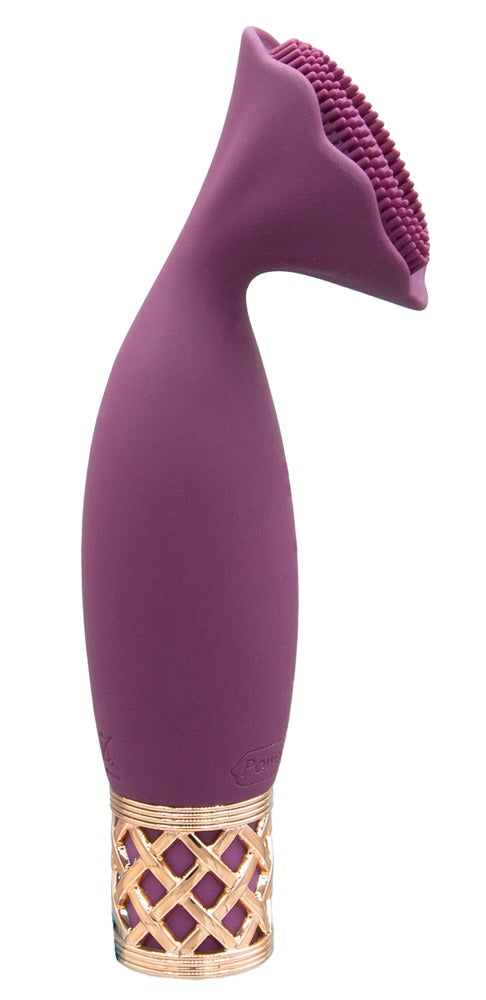 Fleksibelt kronbladshoved med bløde nubser på Pillow Talk Passion