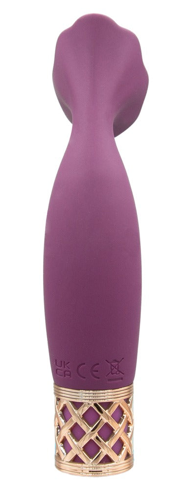 Lilla Pillow Talk Secrets Passion vibrator med elegante guldfarvede detaljer