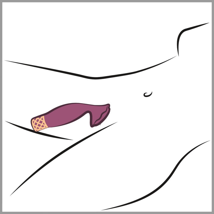 Pillow Talk Passion vibrator med medfølgende opbevaringspose