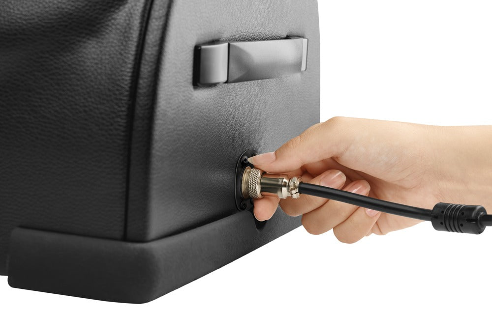 Kraftfuld pleasure machine med fjernbetjening og Bluetooth-app-styring