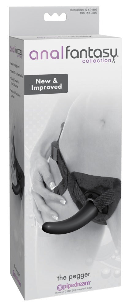 Quick-fit strap-on harness kompatibelt med sugekop-dildoer