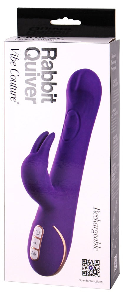 Rabbit vibrator med G-punkts massagekugle og 7 vibrationer i klitorisstimulatoren