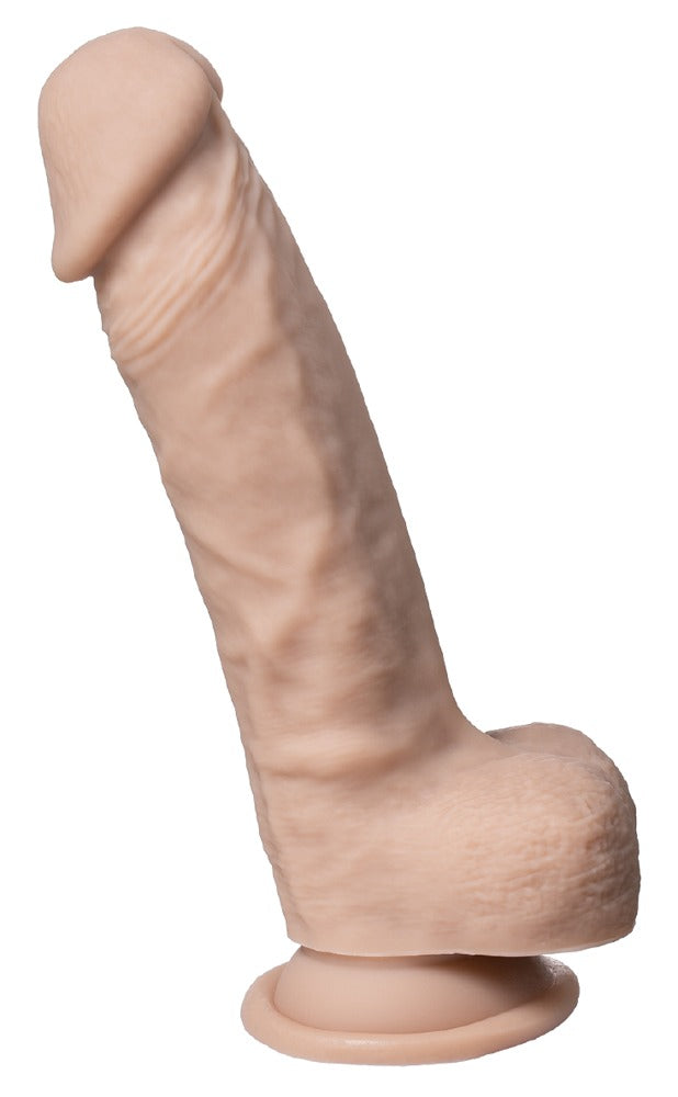Formbar realistisk dildo med Liquid Silicone og Silexpan-kerne