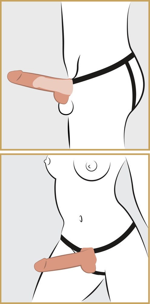 Realistisk penis sleeve med indvendig dybde og squirting-effekt