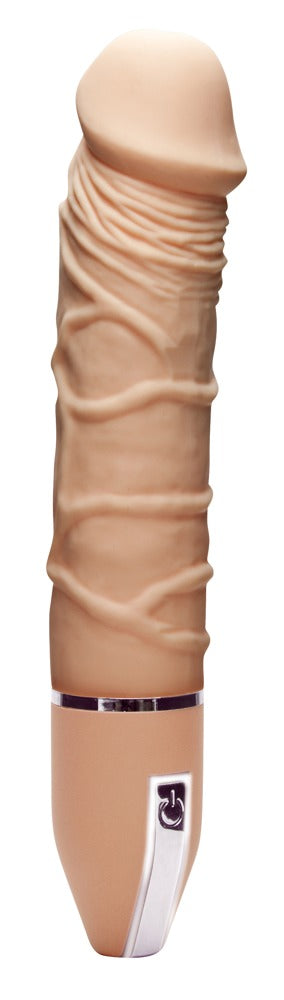 Realistisk vibrator på 26 cm med 10 vibrationsmønstre