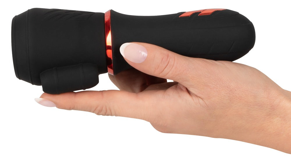 Rebel Glans Vibrator med 2 motorer og 10 vibrationsmønstre