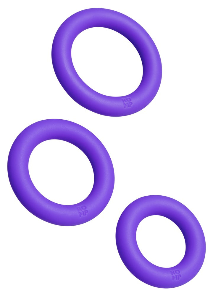 Remix Trio silikone ringe med indvendige diametre på 20, 25 og 29 mm