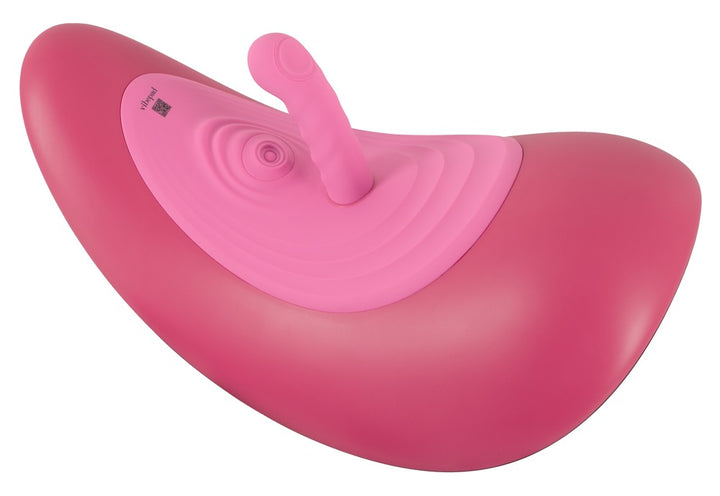 Solo sex rocker til ydre og indvendig stimulation med 3 udskiftelige attachments